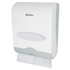 Диспенсер для полотенец KSITEX (Система H3/Н2), ZZ (V)/Interfold, белый, ТН-603HW